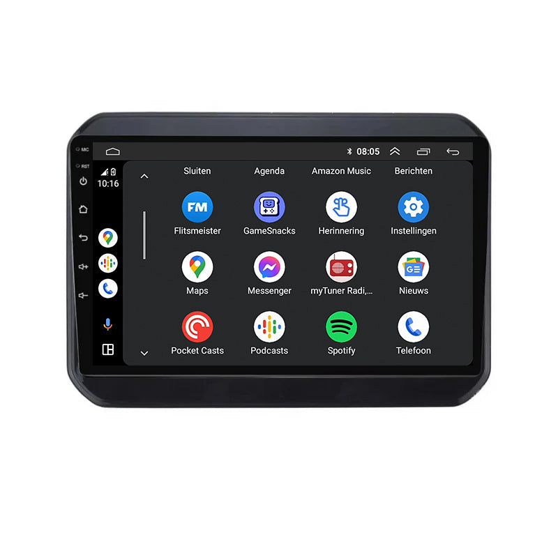 Suzuki Ignis | Android 13 | Autoradio | 2016 t/m 2020 | CarPlay & Android Auto-5