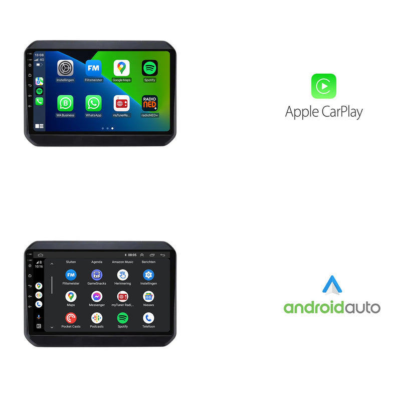 Suzuki Ignis | Android 13 | Autoradio | 2016 t/m 2020 | CarPlay & Android Auto-2