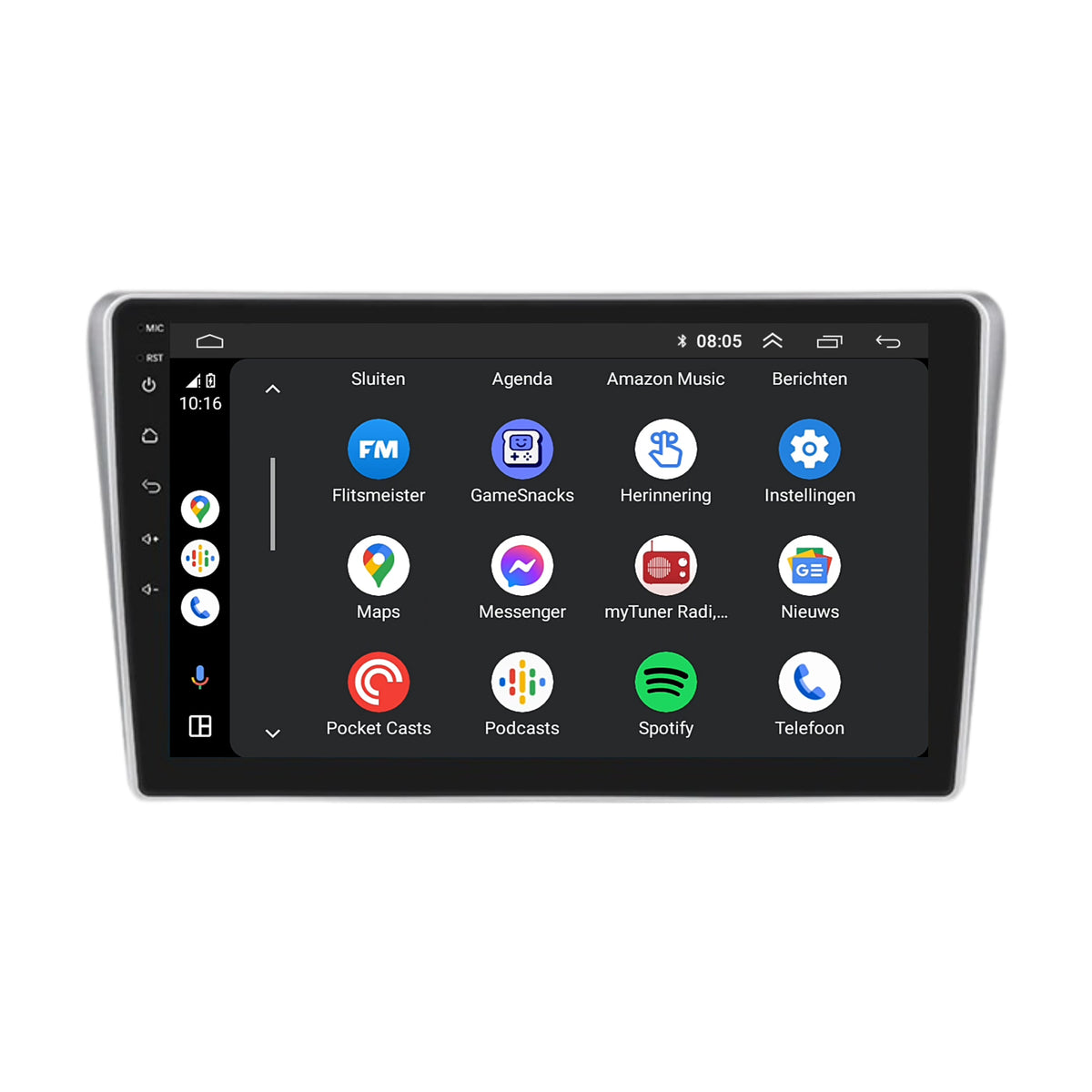 Toyota Avensis T25 CarPlay & Android Auto autoradio | 2003 t/m 2008 | Android 15 | Davilon-3