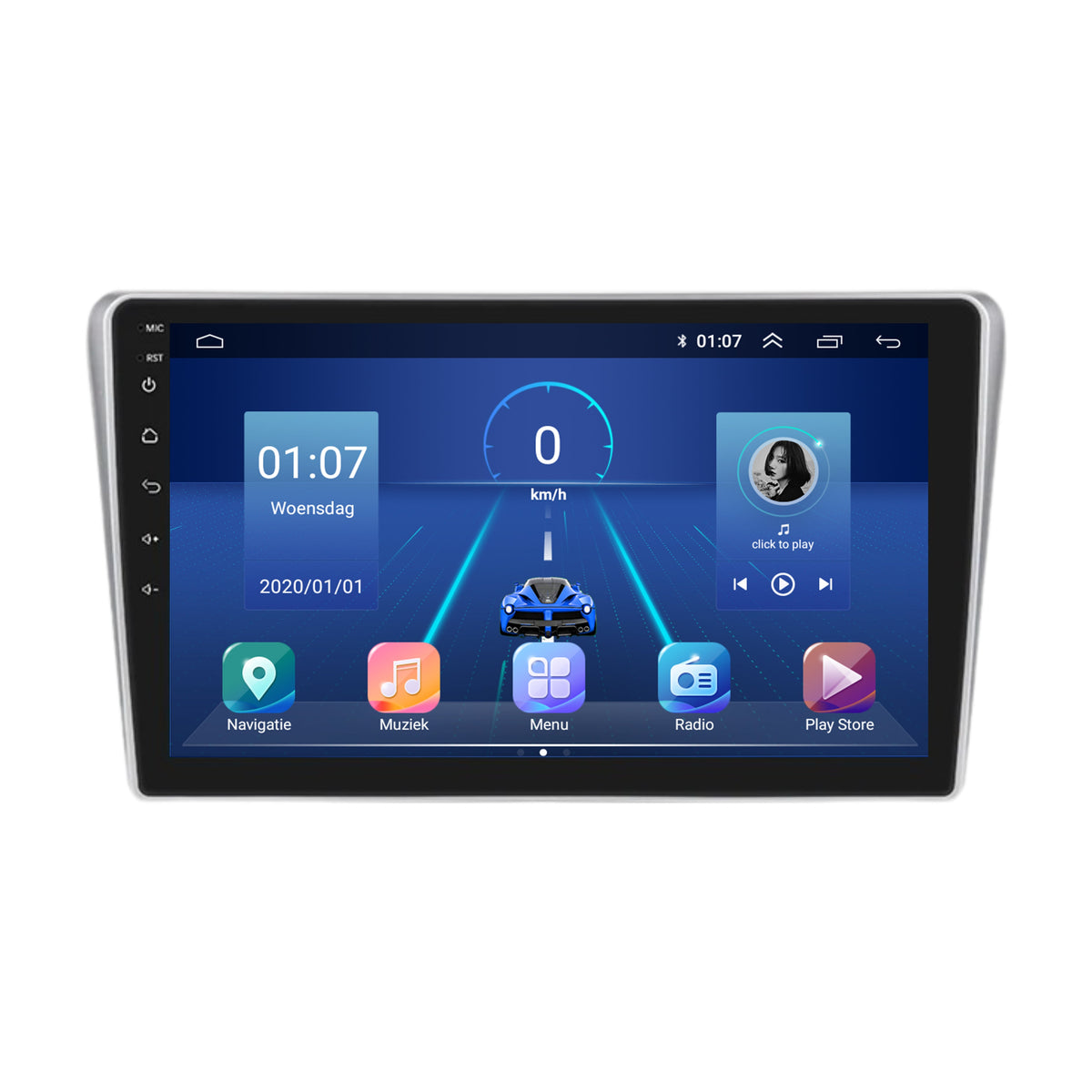 Toyota Avensis T25 CarPlay & Android Auto autoradio | 2003 t/m 2008 | Android 15 | Davilon-6
