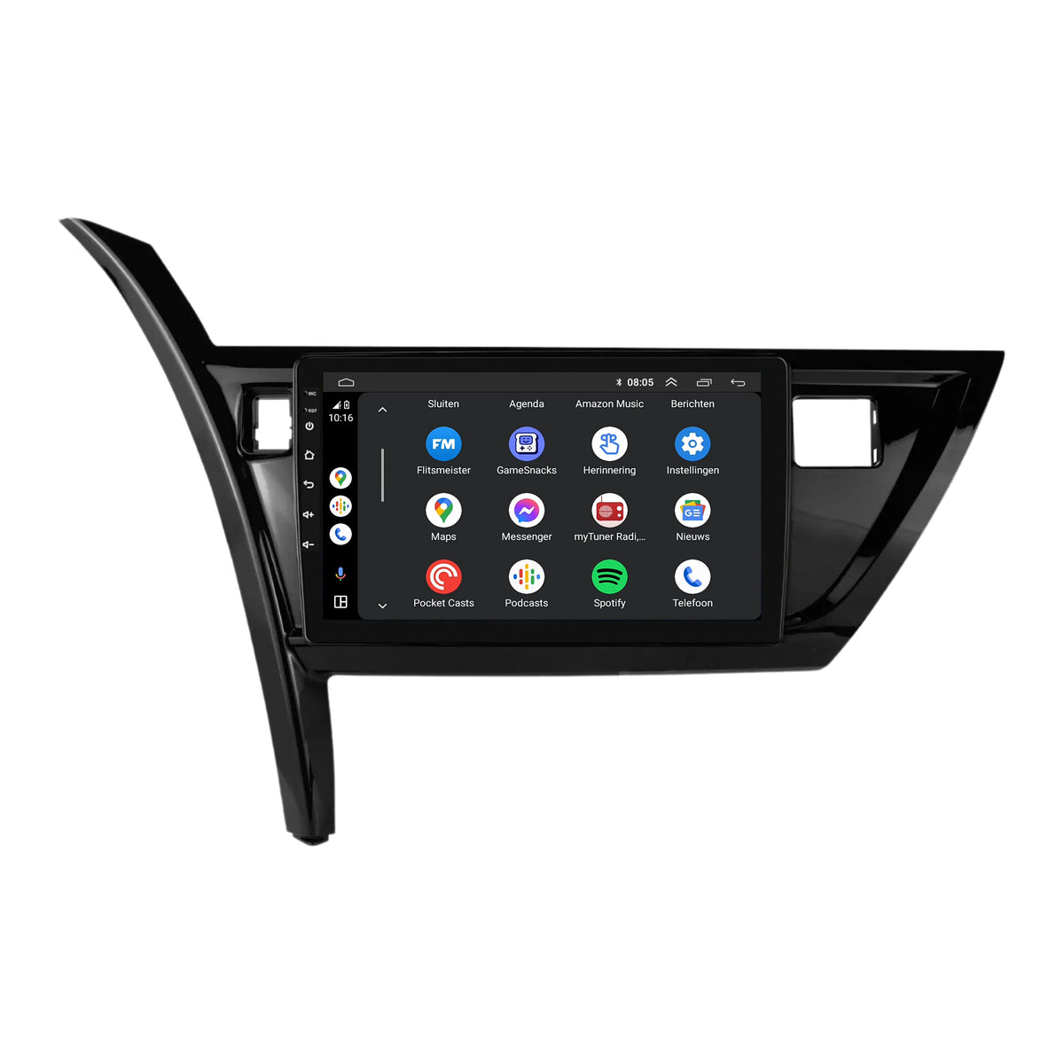Toyota Auris CarPlay & Android Auto autoradio | 2013 t/m 2015 | Android 15 | Davilon-4