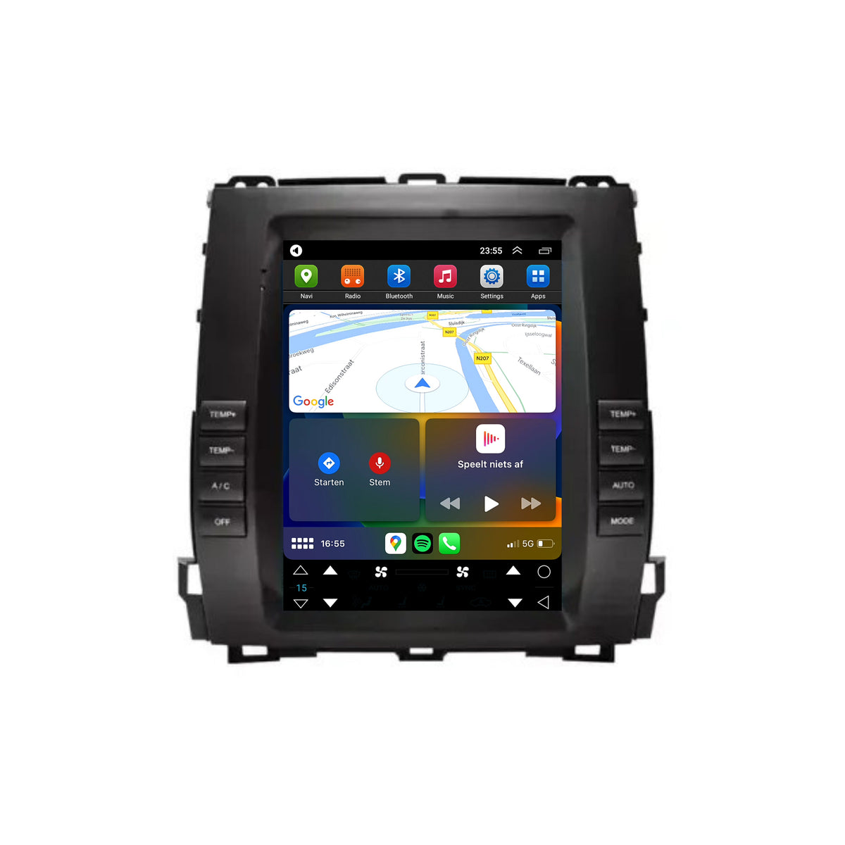 Lexus GX470 CarPlay & Android Auto autoradio | 2002 t/m 2009 | Android 15 | Davilon-3
