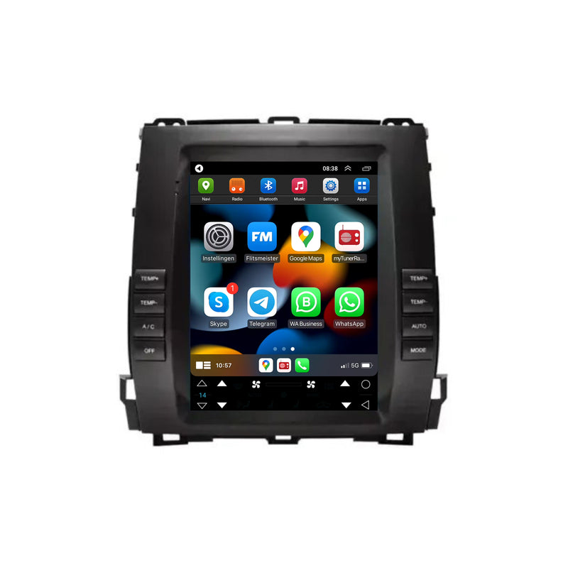 Toyota Land Cruiser Prado CarPlay & Android Auto autoradio | 2002 t/m 2009 | Android 15 | Davilon-1
