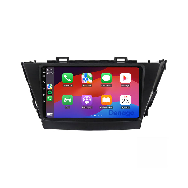 Toyota Prius Plus CarPlay autoradio | 2009 t/m 2015 | Denago DNG-A365 | 9 inch | Android 13 | Draadloos CarPlay & Android Auto-4