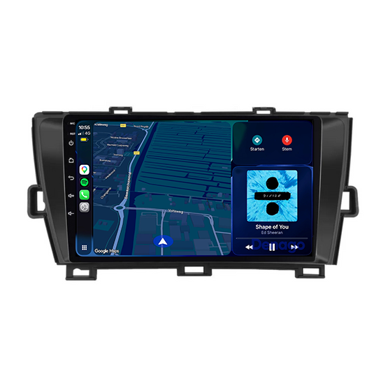 Toyota Prius CarPlay autoradio | 2009 t/m 2015 | Denago DNG-A397 | 9 inch | Android 13 | Draadloos CarPlay & Android Auto-3