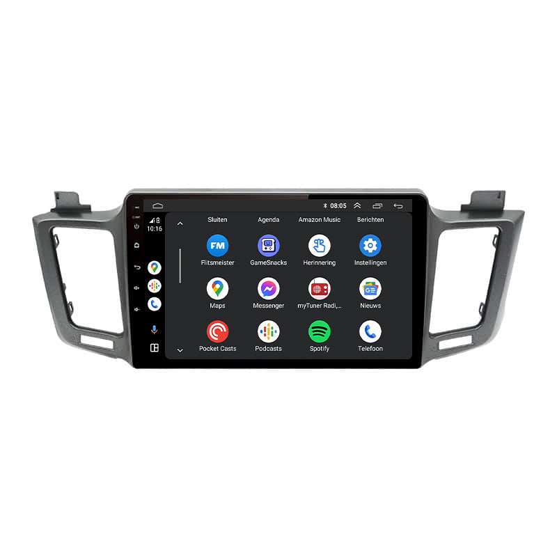 Toyota RAV4 CarPlay & Android Auto autoradio | 2013 t/m 2018 | Android 15 | Davilon-3