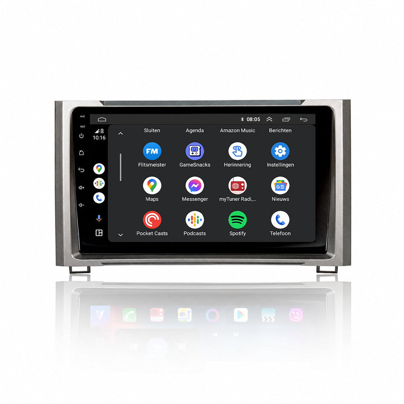 Toyota Tundra CarPlay & Android Auto autoradio | 2014 t/m 2021 | Android 15 | Davilon | Zilver-4