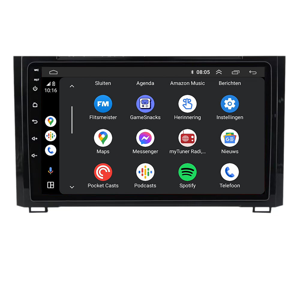 Toyota Tundra CarPlay & Android Auto autoradio | 2014 t/m 2021 | Android 15 | Davilon | Zwart-3
