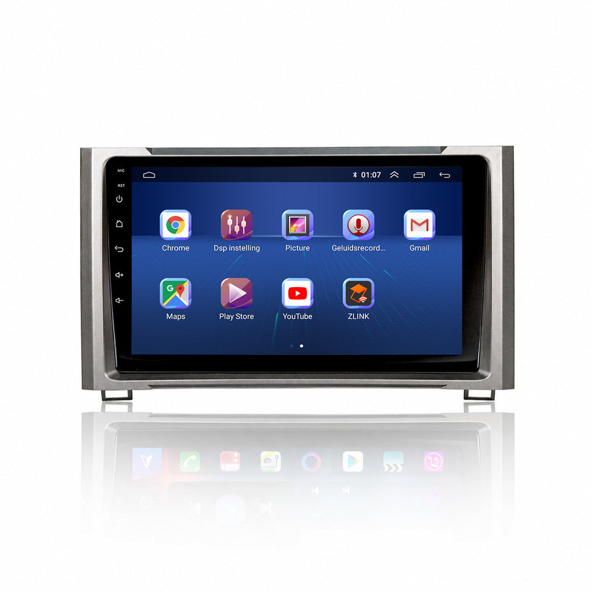 Toyota Tundra CarPlay & Android Auto autoradio | 2014 t/m 2021 | Android 15 | Davilon | Zilver-5