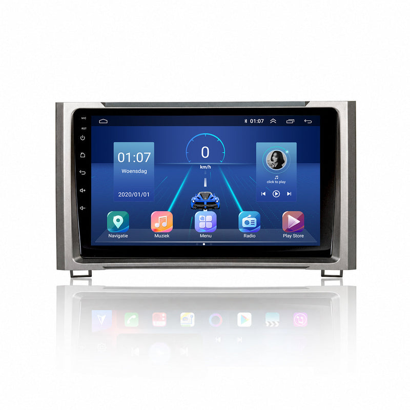 Toyota Tundra CarPlay & Android Auto autoradio | 2014 t/m 2021 | Android 15 | Davilon | Zilver-6