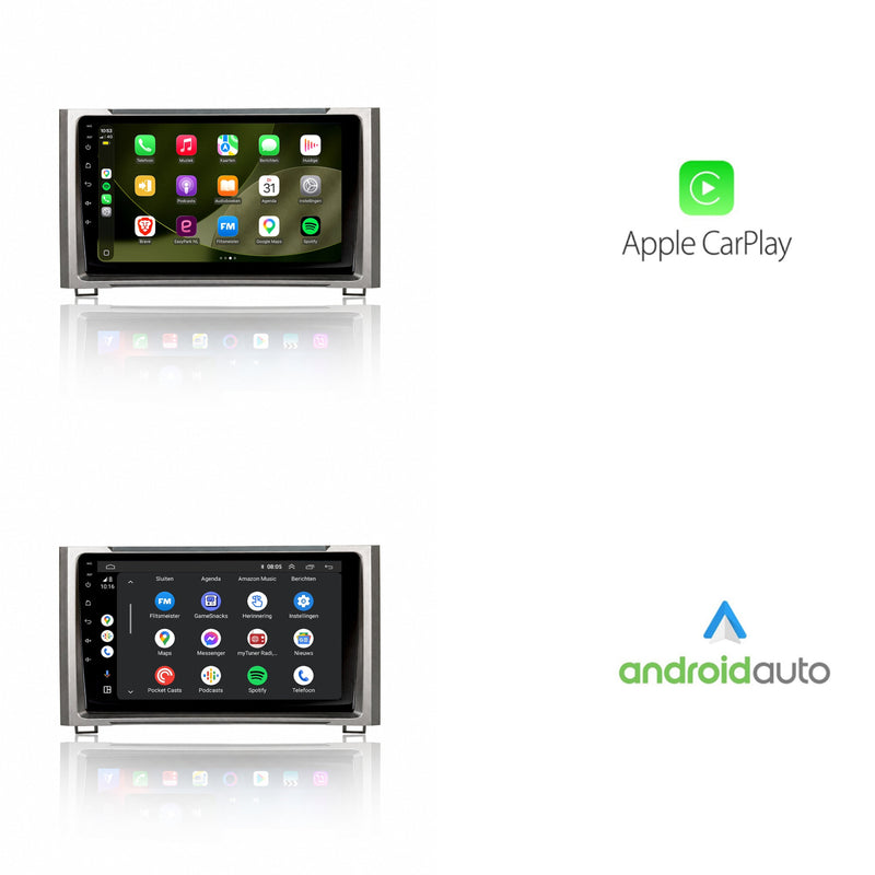 Toyota Tundra CarPlay & Android Auto autoradio | 2014 t/m 2021 | Android 15 | Davilon | Zilver-2