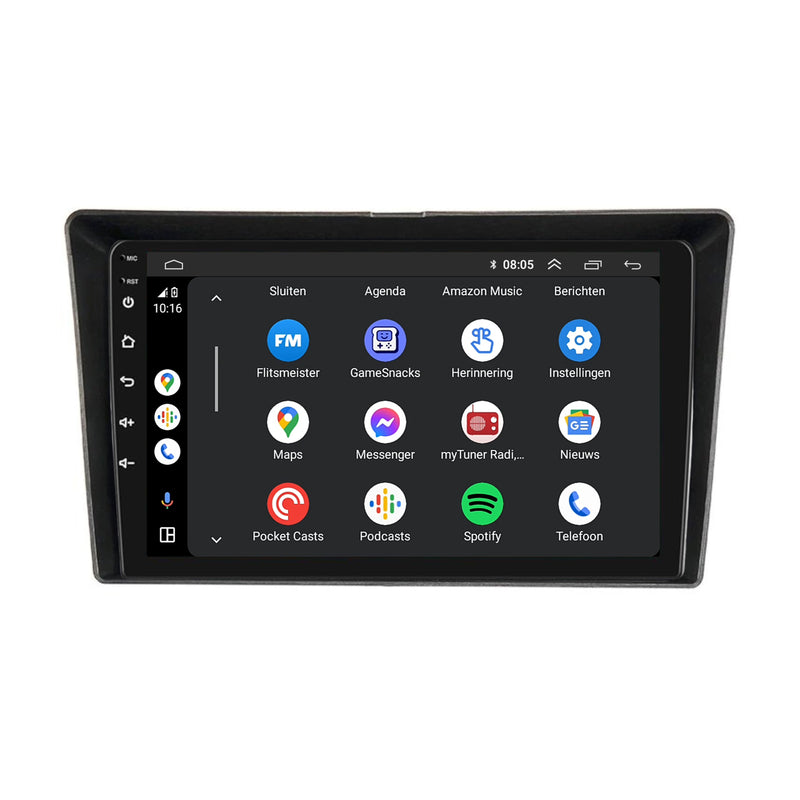 Toyota Verso-S CarPlay & Android Auto autoradio | 2011 t/m 2015 | Android 15 | Davilon-3