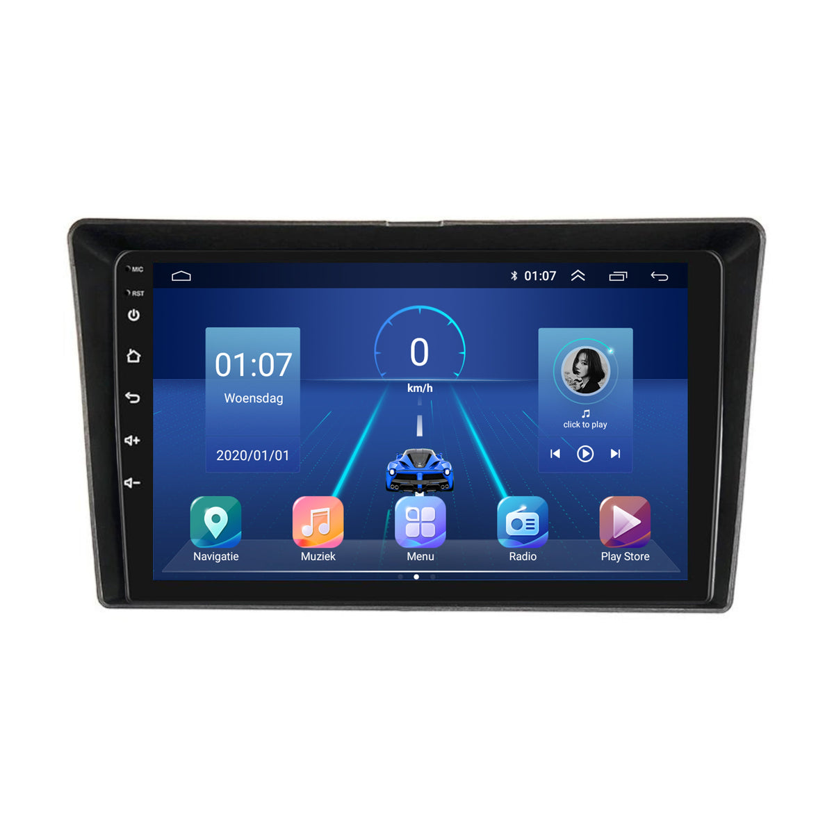 Toyota Verso CarPlay & Android Auto autoradio | 2010 t/m 2016 | Android 15 | Davilon-6