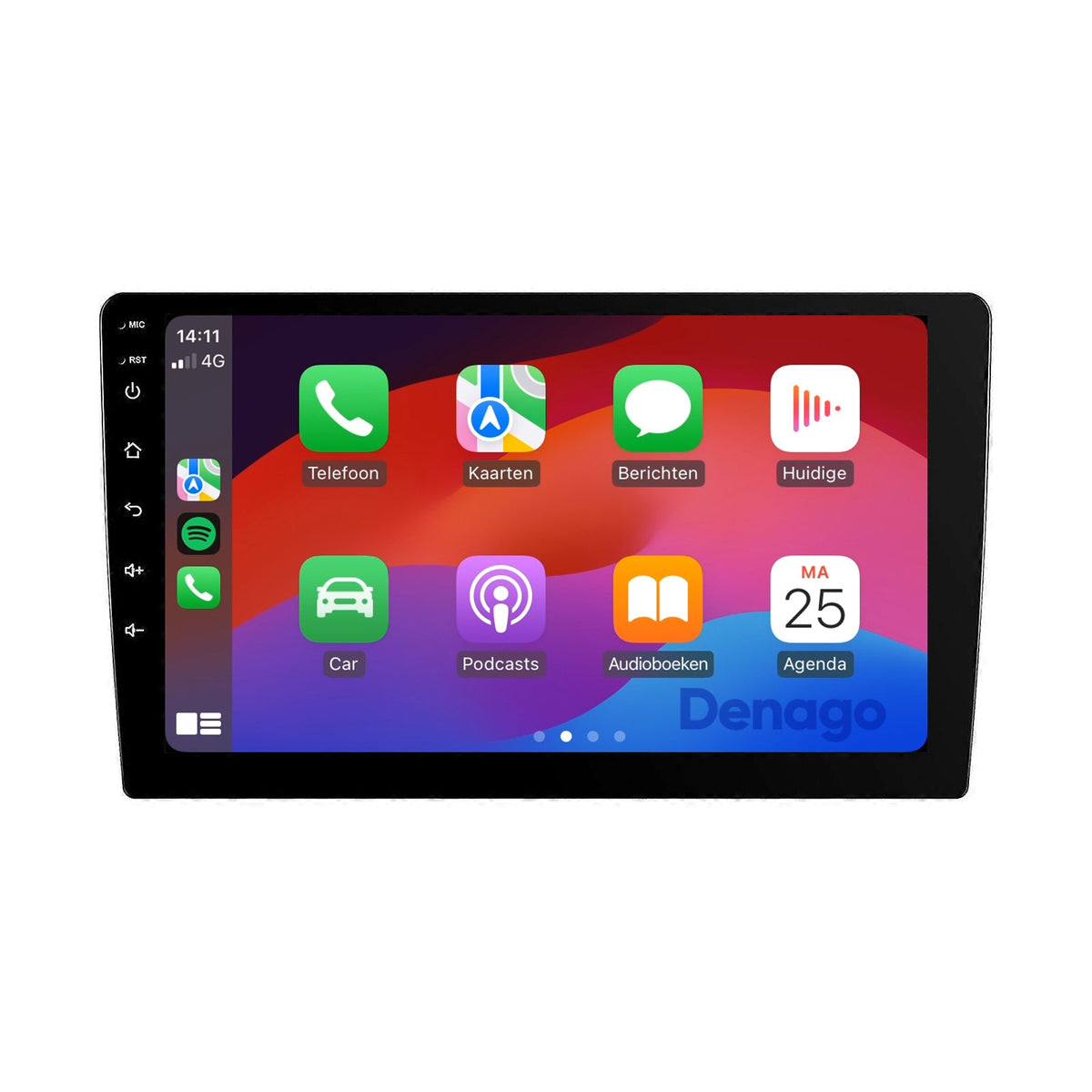 Toyota Yaris CarPlay autoradio | 1999 t/m 2005 | Denago DNG-A350 | 9 inch | Android 13 | Draadloos CarPlay & Android Auto-4