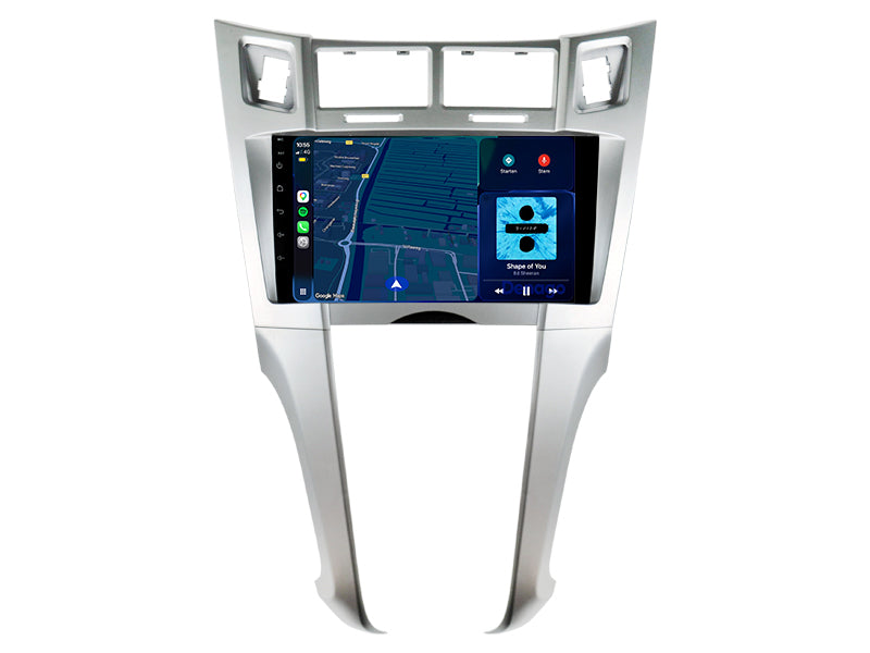 Toyota Yaris CarPlay autoradio | 2005 t/m 2012 | Denago DNG-A405 | 9 inch | Android 13 | Draadloos CarPlay & Android Auto