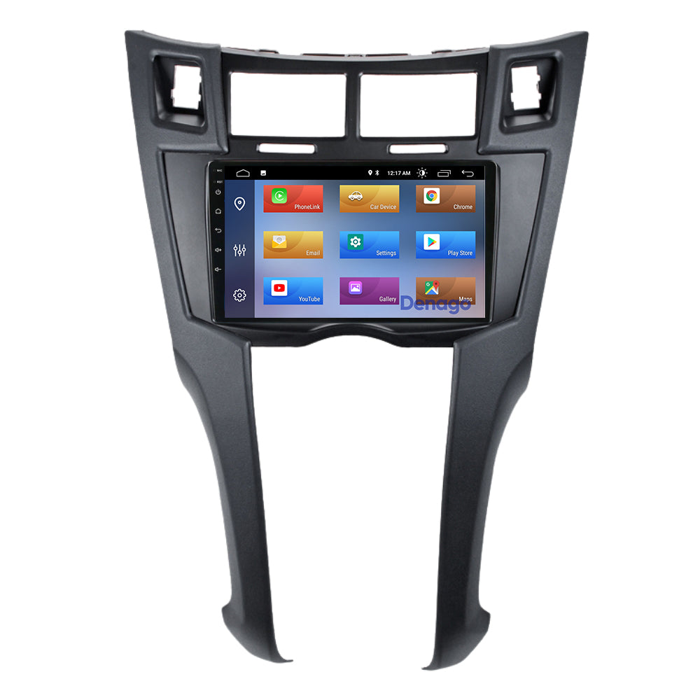 Toyota Yaris CarPlay autoradio | 2005 t/m 2012 | Denago DNG-A406 | 9 inch | Android 13 | Draadloos CarPlay & Android Auto