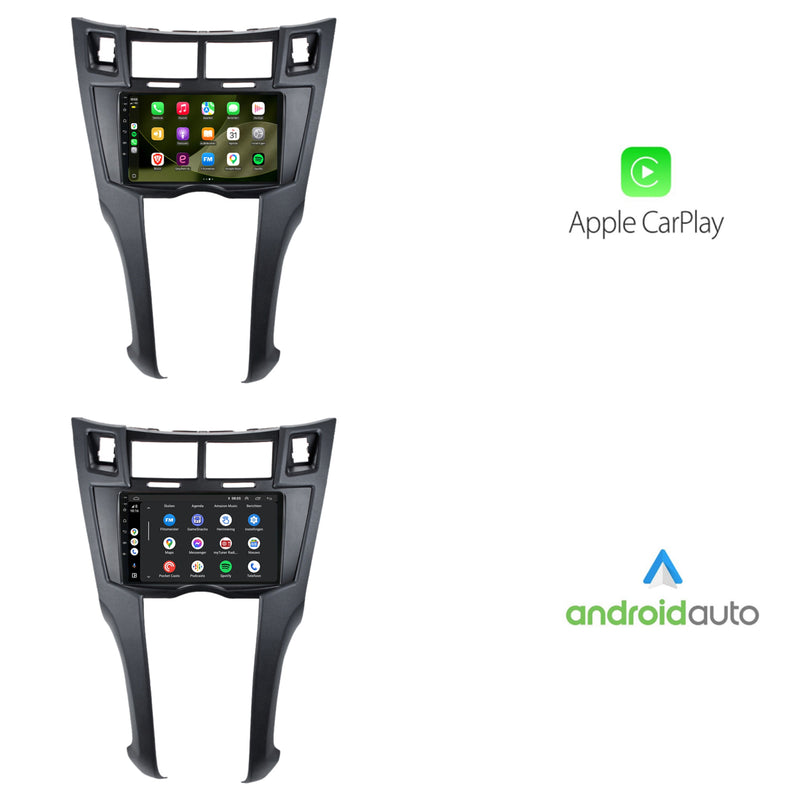 Toyota Yaris | Android 13 | Autoradio | 2005 t/m 2012 | CarPlay & Android Auto-2