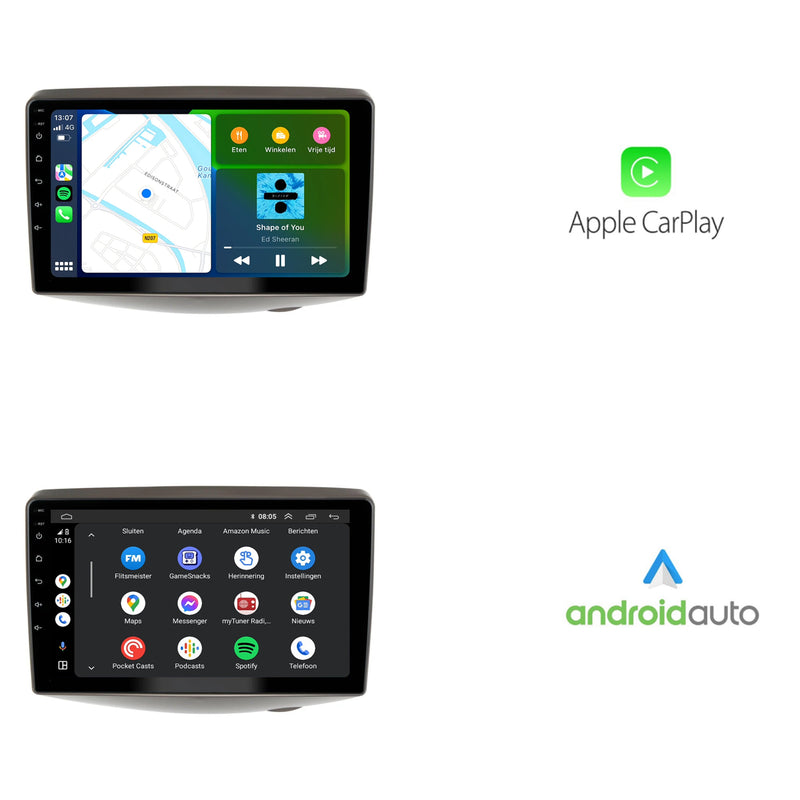 Toyota Yaris | Android 13 | Autoradio | 1999 t/m 2005 | Low versie | CarPlay & Android Auto-2