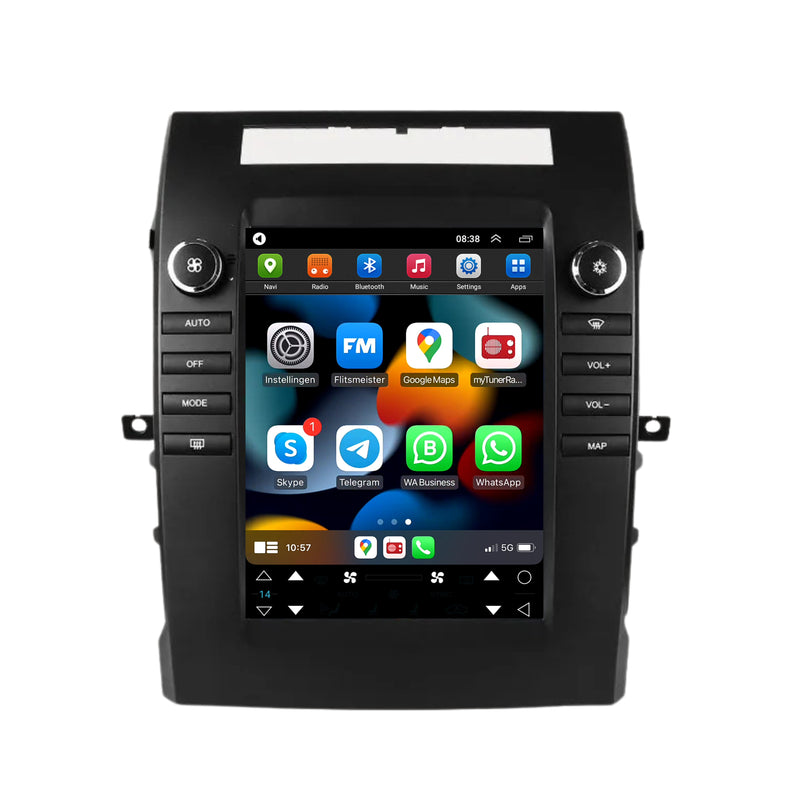 Toyota Corolla CarPlay & Android Auto autoradio | 2004 t/m 2009 | Android 15 | Davilon | Groot scherm-1