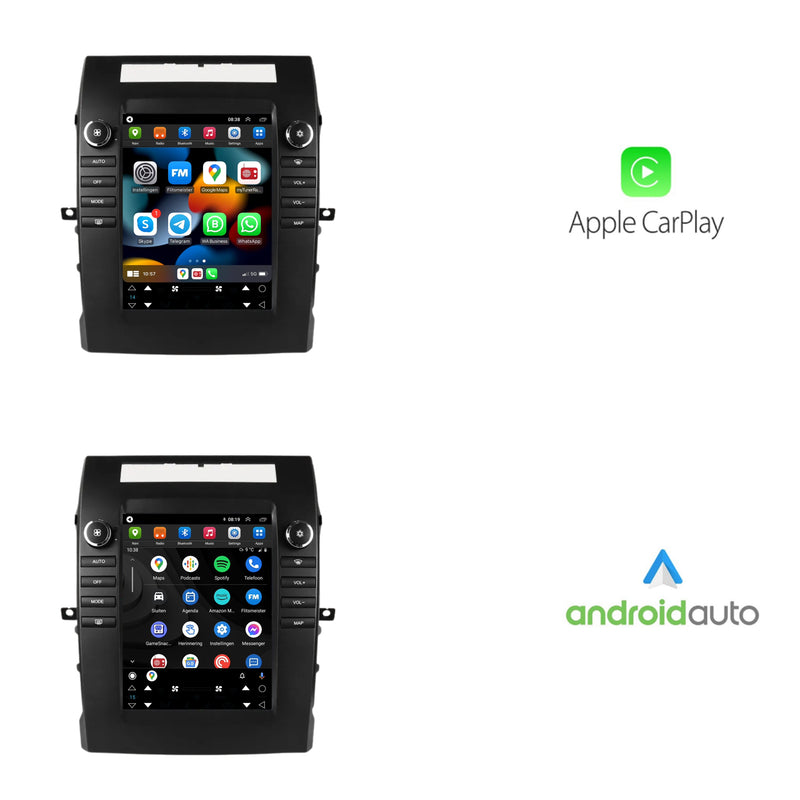 Toyota Corolla CarPlay & Android Auto autoradio | 2004 t/m 2009 | Android 15 | Davilon | Groot scherm-2