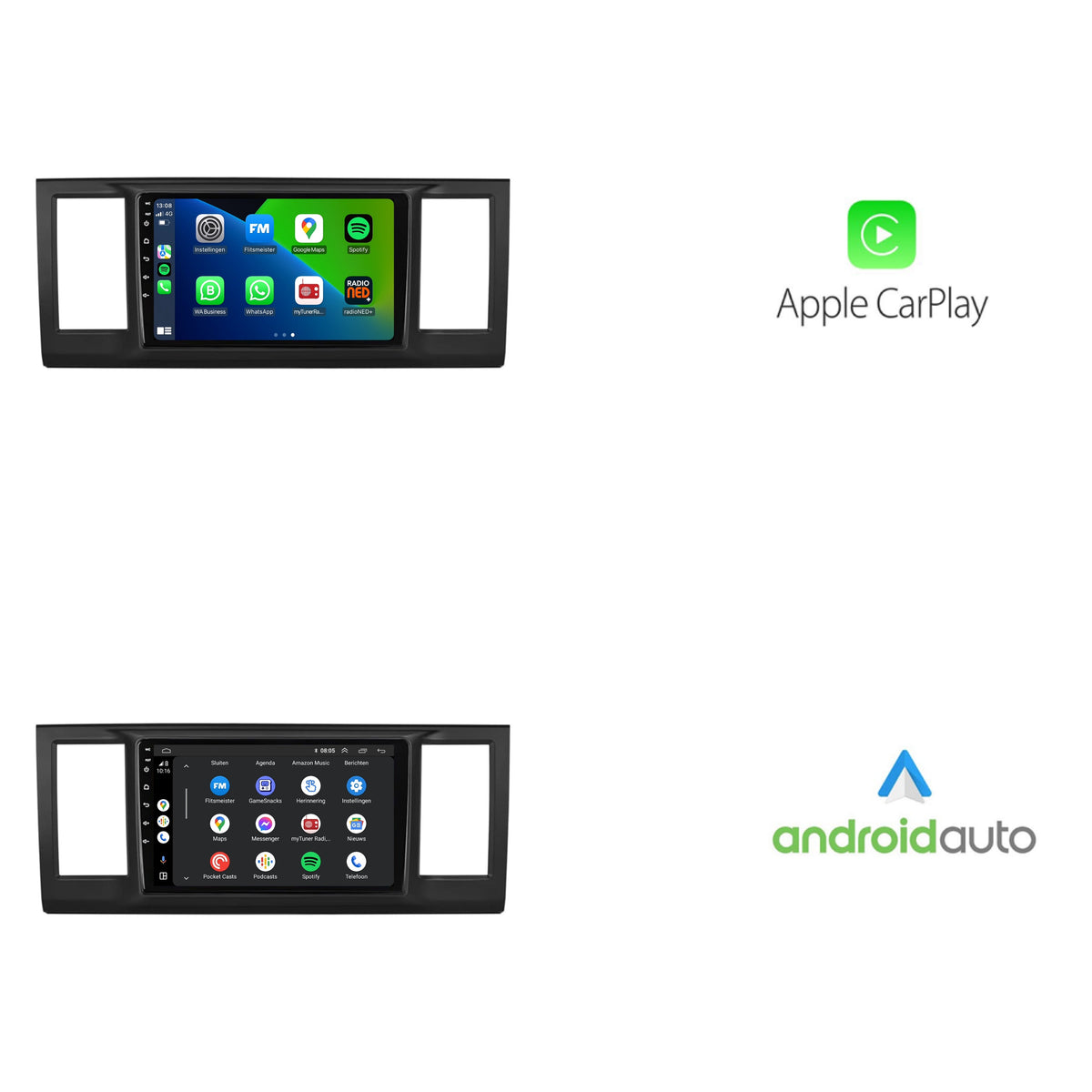 Volkswagen Caravelle | Android 13 | Autoradio | 2015 t/m 2020 | CarPlay & Android Auto-2