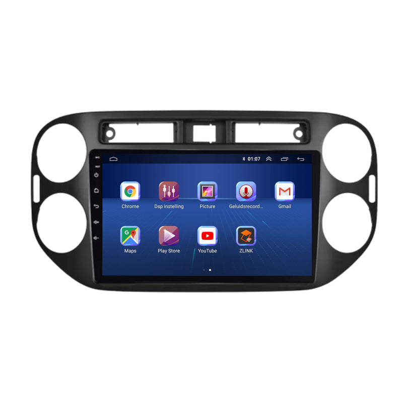 Volkswagen Tiguan | Android 13 | Autoradio | 2007 t/m 2015 | CarPlay & Android Auto | Glans Zwart-5