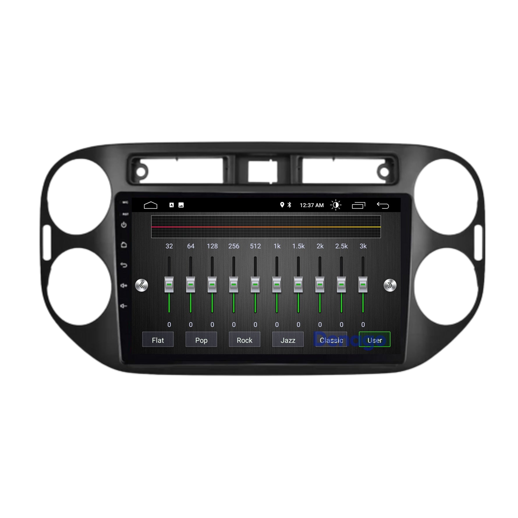 Volkswagen Tiguan CarPlay autoradio | 2007 t/m 2015 | Denago DNG-A394 | 9 inch | Android 13 | Draadloos CarPlay & Android Auto
