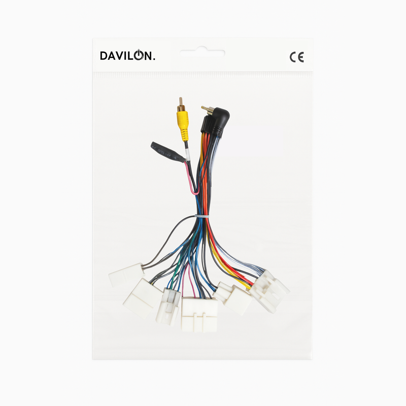 16-Pins verloopkabel voor Toyota Aygo | Plug & Play | Ondersteunt Originele Camera & Stuurbediening-4
