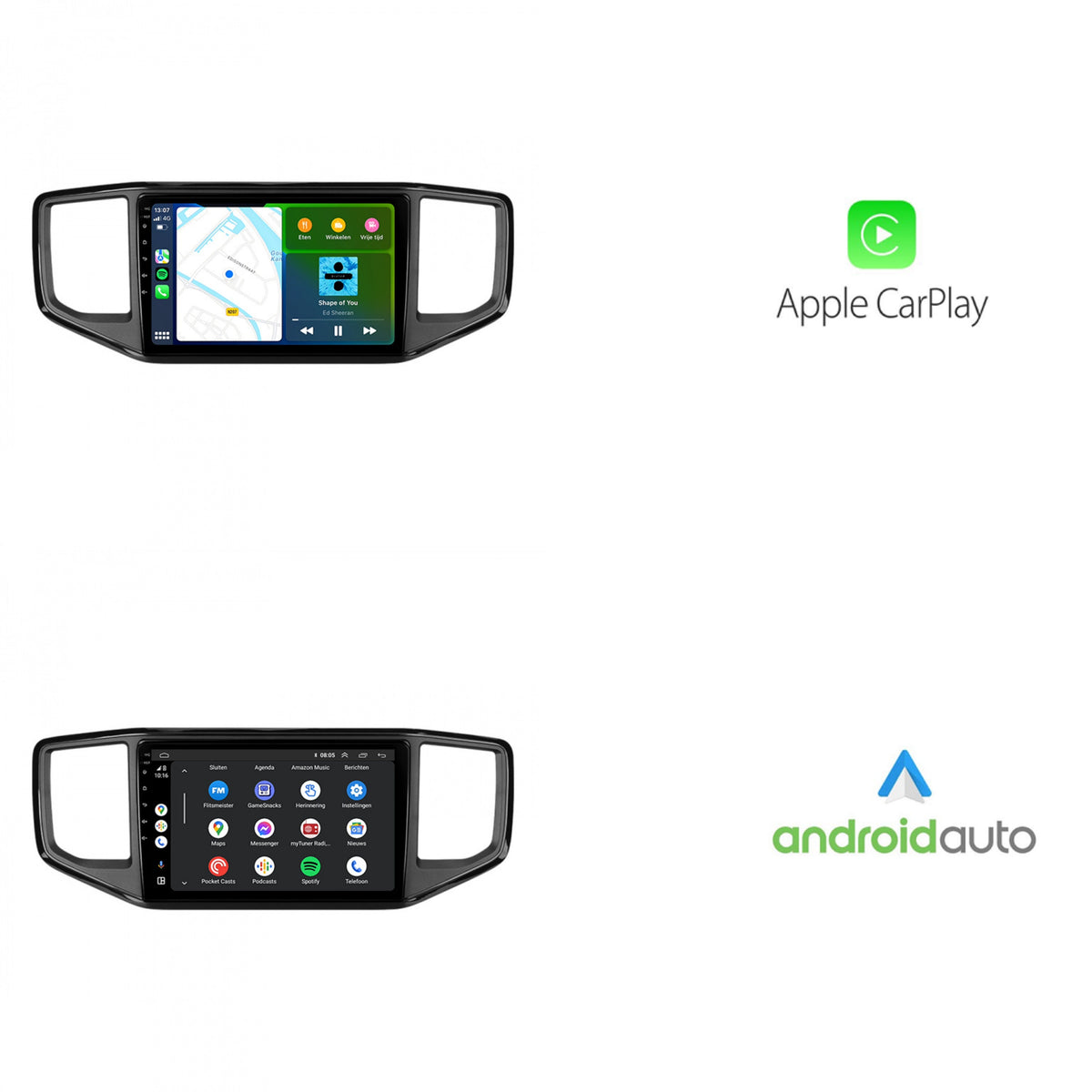 Volkswagen Amarok CarPlay & Android Auto Autoradio | 2016 bis 2022 | Android 13 | Davilon-2
