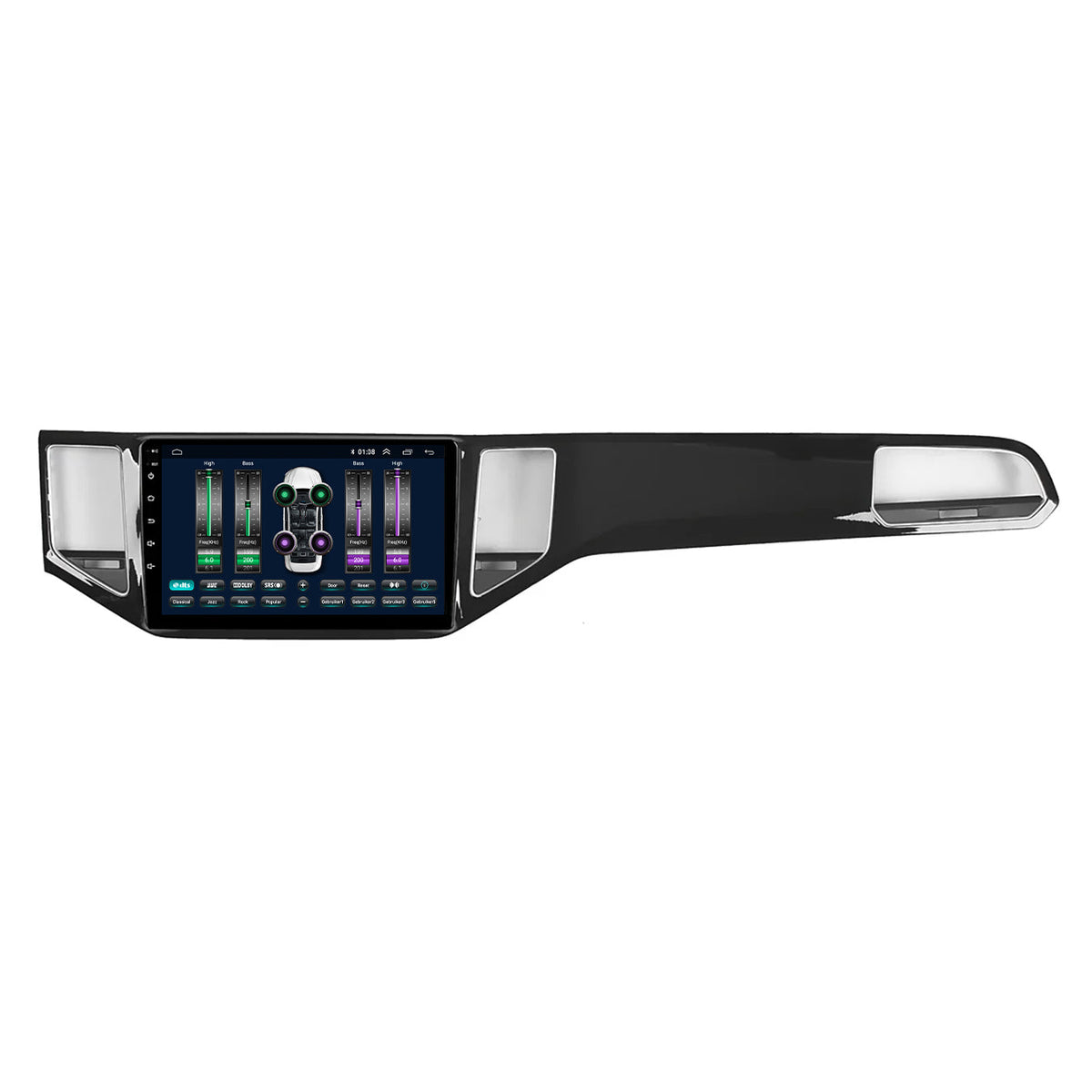 Volkswagen Golf Sportsvan CarPlay & Android Auto autoradio | 2015 t/m 2021 | Android 15 | Davilon | Zwart-7