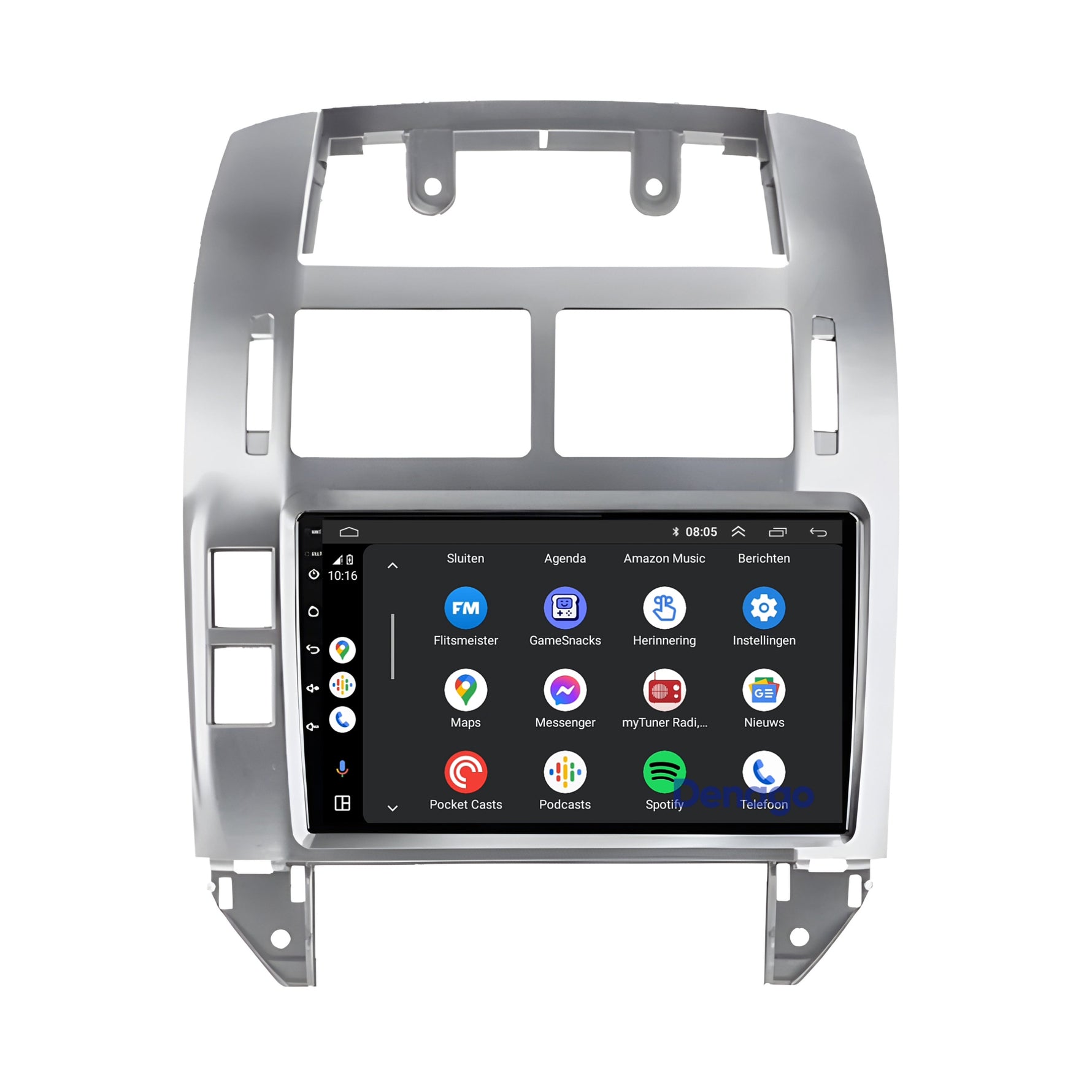 Volkswagen Polo CarPlay autoradio | 1999 t/m 2009 | Denago DNG-A399 | 9 inch | Android 13 | Draadloos CarPlay & Android Auto