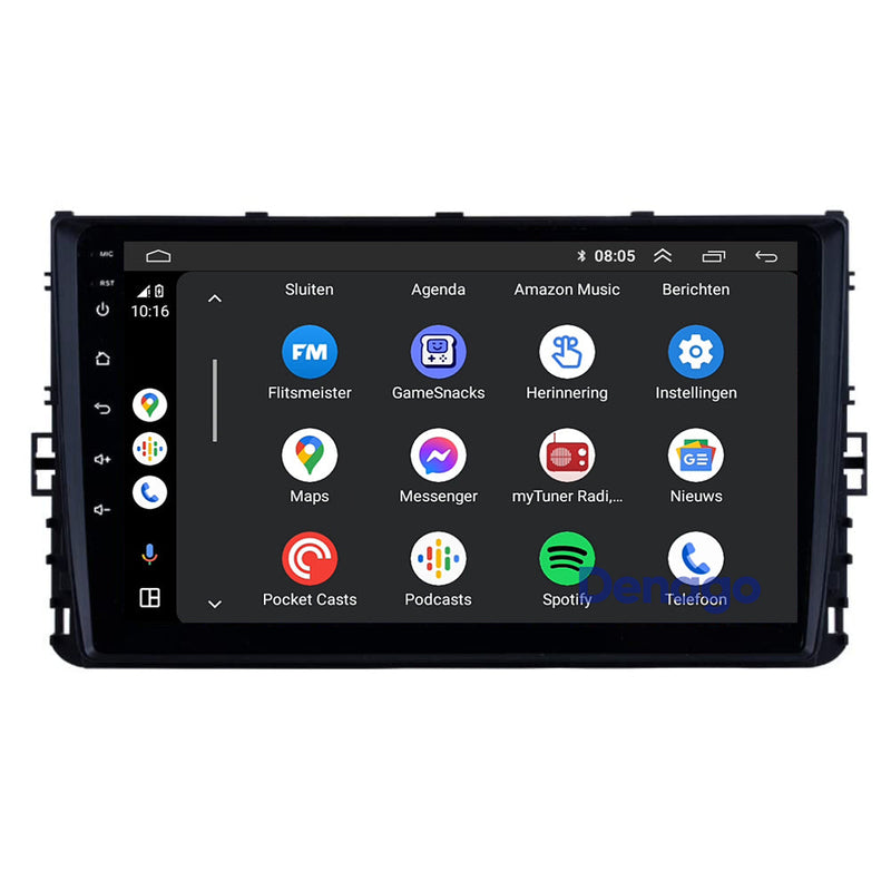 Volkswagen Golf 7 CarPlay autoradio | 2017 t/m 2020 | Denago DNG-A372 | 9 inch | Android 13 | Draadloos CarPlay & Android Auto-4