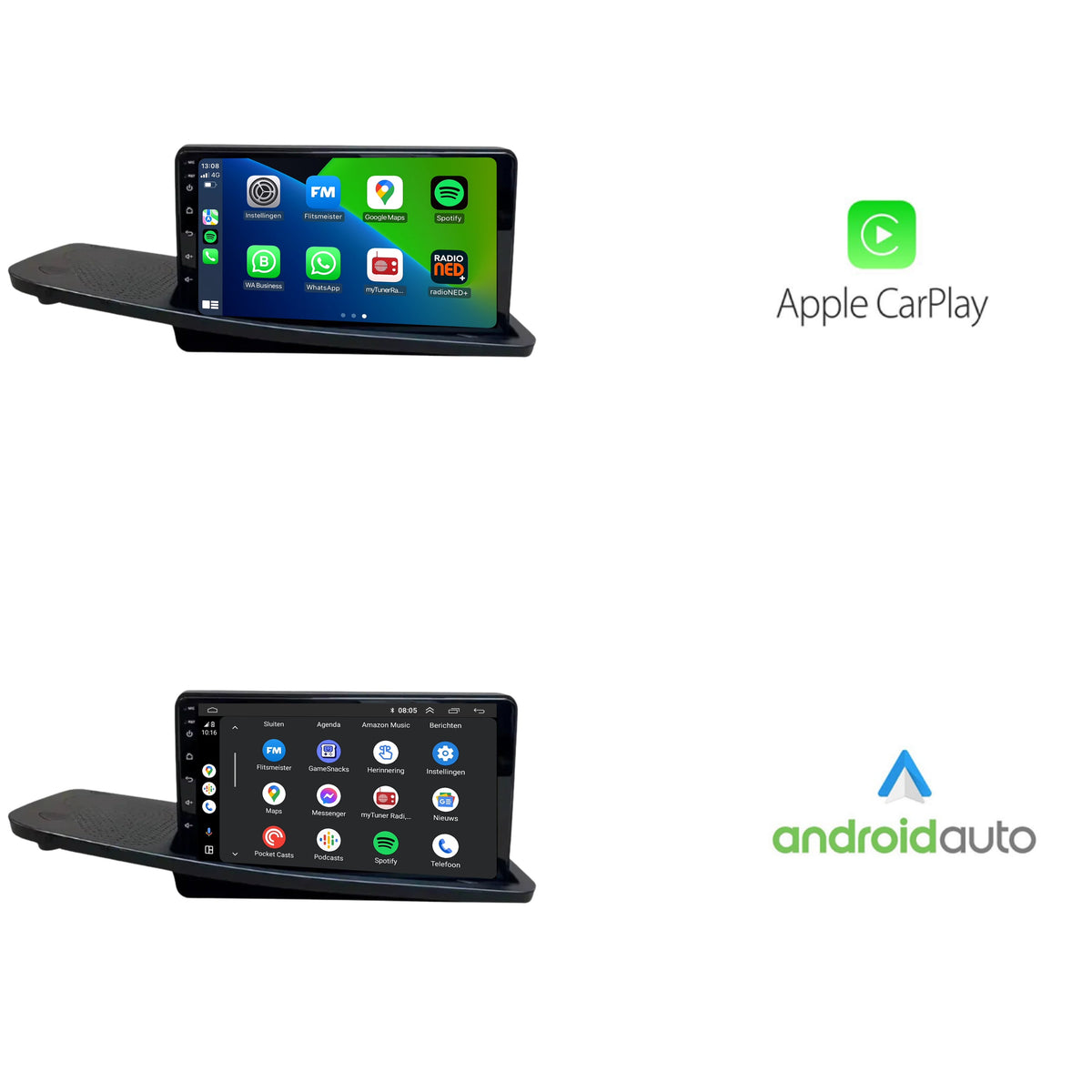Volvo S80 & S80L | Android 13 | Autoradio | 2004 t/m 2011 | CarPlay & Android Auto-2