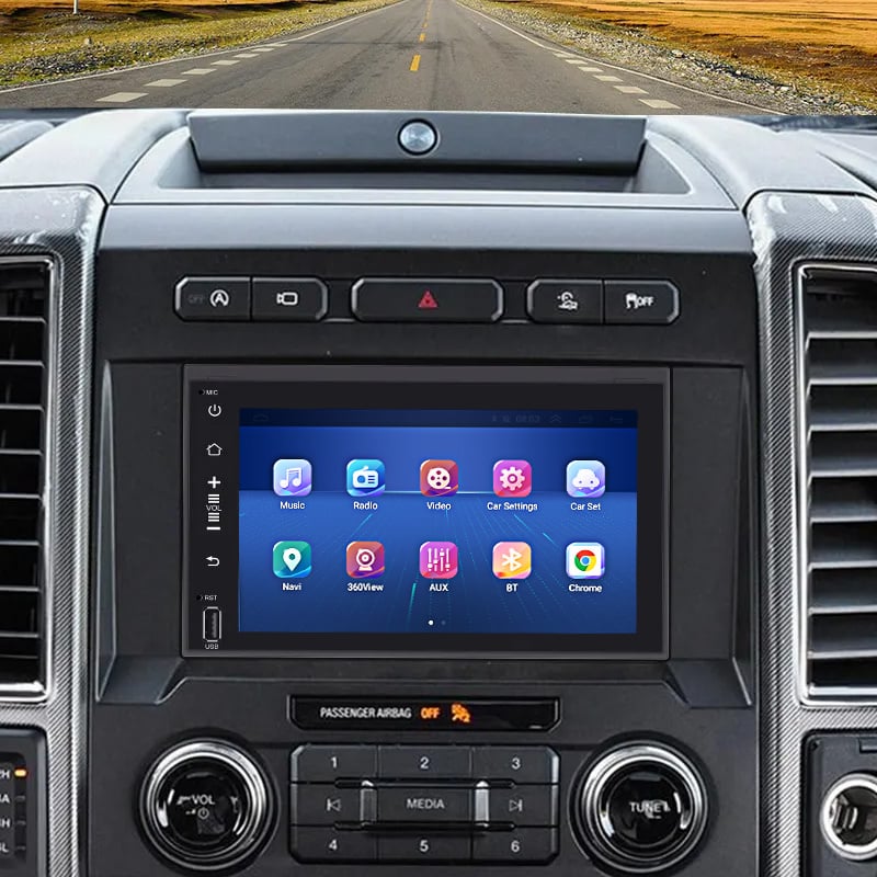 Ford Mustang / Edge / F-150 CarPlay & Android Auto autoradio | 2005 t/m 2010 | Android 15 | Davilon-3