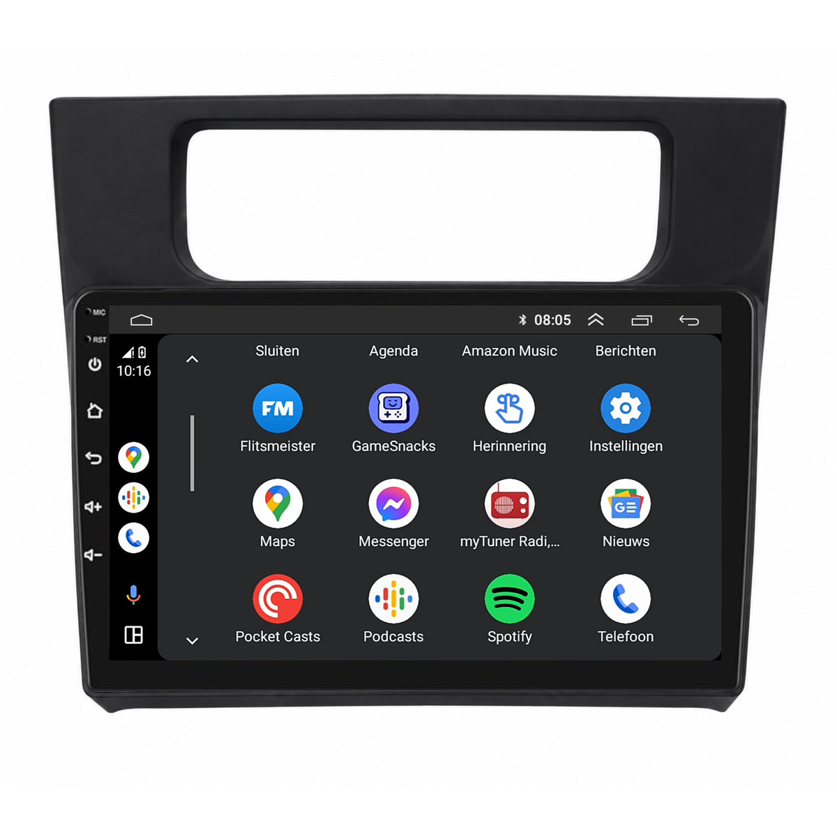 Volkswagen Caddy | Android 13 | Autoradio | 2015 t/m 2018 | CarPlay & Android Auto-3