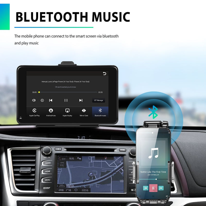 Davilon PRO 7 INCH CarPlay Scherm - Online navigatie - Universeel-3