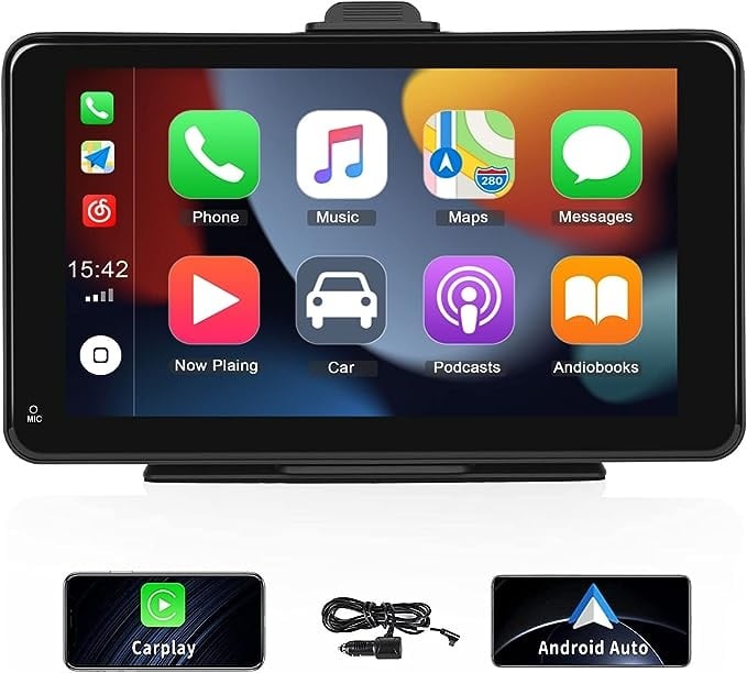 Davilon PRO 7 INCH CarPlay Scherm - Online navigatie - Universeel-7