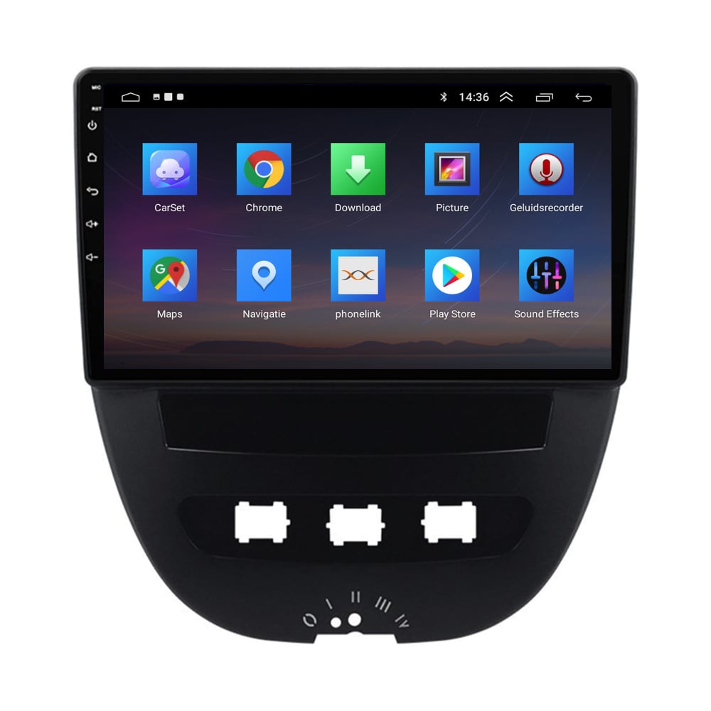 Citroën C1 CarPlay 1GB  | 2005 t/m 2013 | Android Auto