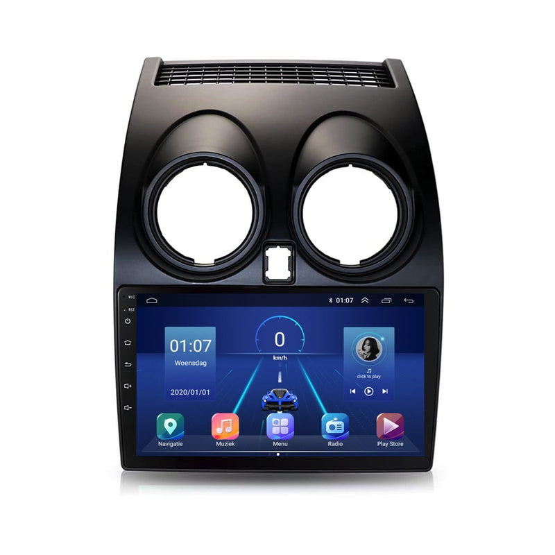 Nissan Qashqai | Android 13 | Autoradio | 2007 t/m 2013 | Carplay & Android Auto-2