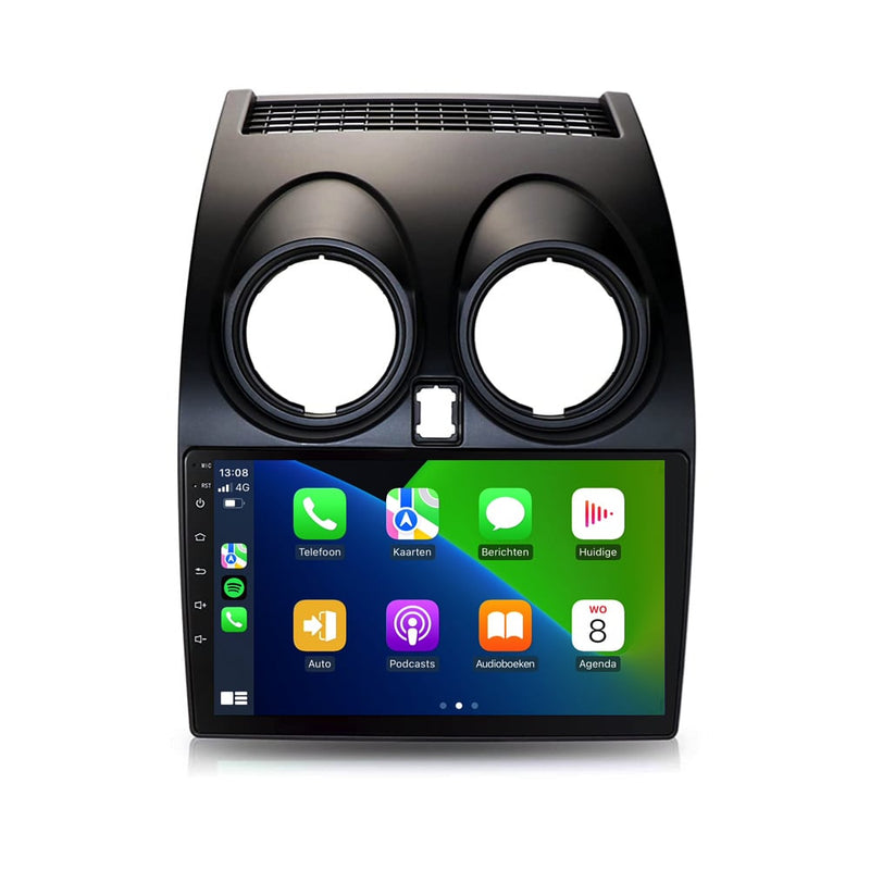 Nissan Qashqai | Android 13 | Autoradio | 2007 t/m 2013 | Carplay & Android Auto-1