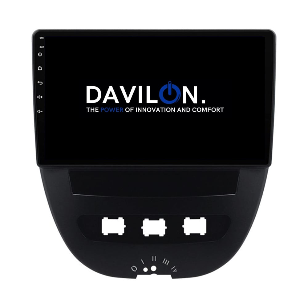 Peugeot 107 CarPlay & Android Auto autoradio | 2004 t/m 2015 | Android 15 | Davilon-3