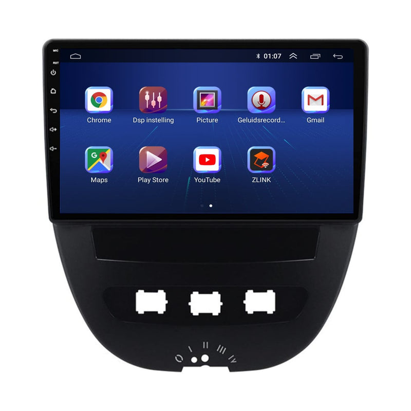 Peugeot 107 CarPlay & Android Auto autoradio | 2004 t/m 2015 | Android 15 | Davilon-5