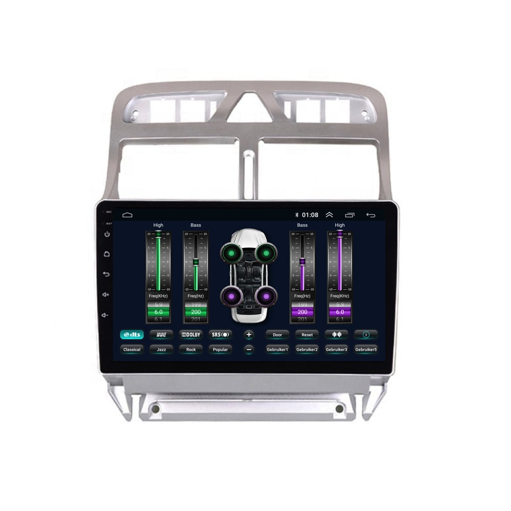 Peugeot 307 | Android 13 | Autoradio | 2001 t/m 2009 | CarPlay & Android Auto-9