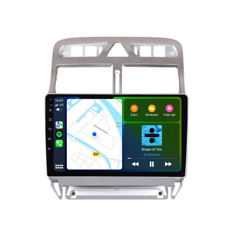 Peugeot 307 | Android 13 | Autoradio | 2001 t/m 2009 | CarPlay & Android Auto-3