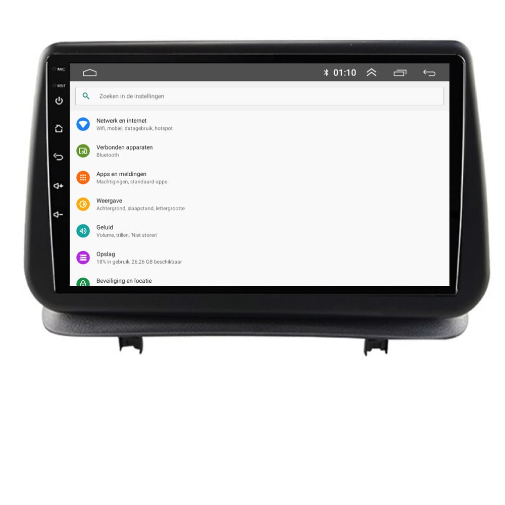 Renault Clio CarPlay & Android Auto autoradio | 2005 t/m 2012 | Android 15 | Davilon-8