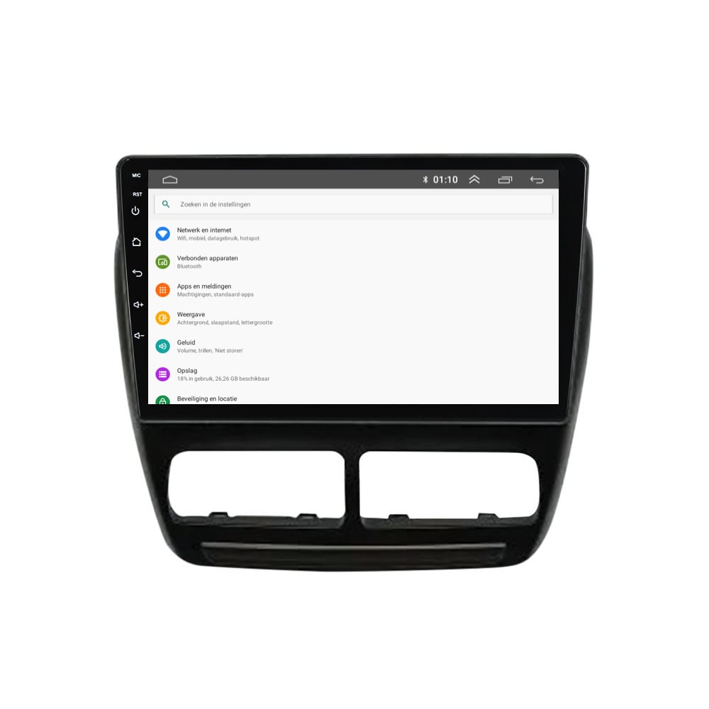 Fiat Doblo | Android 13 | Autoradio | 2010 t/m 2014 | Carplay & Android Auto-9