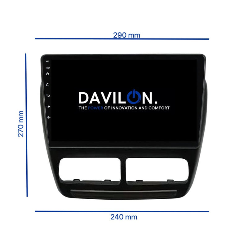 Fiat Doblo | Android 13 | Autoradio | 2010 t/m 2014 | Carplay & Android Auto-5