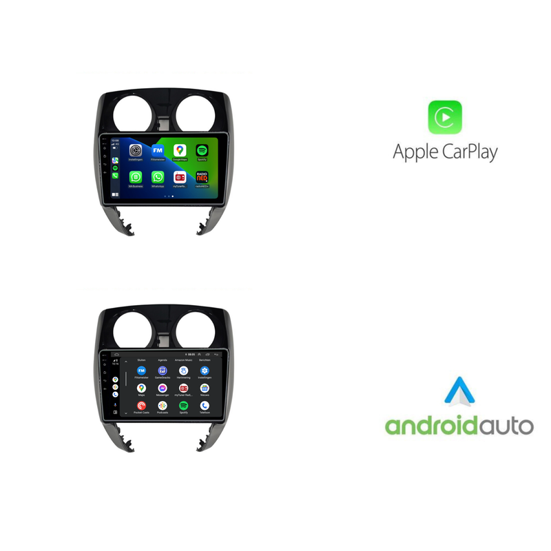 Nissan Note CarPlay & Android Auto autoradio | 2013 t/m 2017 | Android 15 | Davilon-3