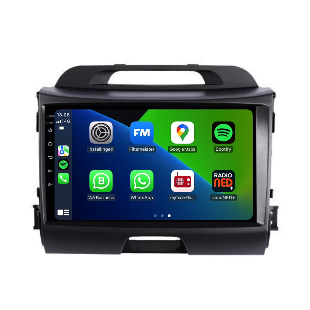 Kia Sportage | Android 13 | Autoradio | 2010 t/m 2015 | CarPlay & Android Auto-1