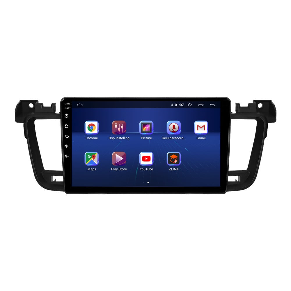 Peugeot 508 | Android 13 | Autoradio | 2011 t/m 2018 | CarPlay & Android Auto-2
